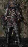 Repainted Elder Predator (Predator) Custom Action Figure