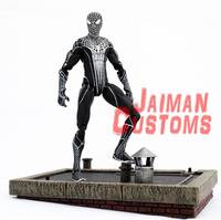 Amazing Spider-Man Movie (Game) Black Costume Spidey (Marvel Legends) Custom Action Figure
