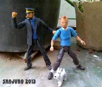 Captain Haddock (Tintin) Custom Action Figure