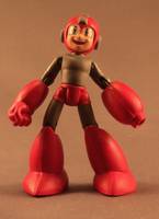Megaman W/ Magnet Power up Color (Marvel vs Capcom) Custom Action Figure