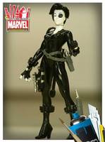 Domino (X-Force) Custom Action Figure
