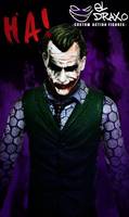 The Dark Knight MM Interrogation Joker (Dark Knight) Custom Action Figure