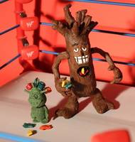 Stump and Sling - Stump Asteroid (Teenage Mutant Ninja Turtles) Custom Action Figure