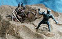Antlion Larva (Wizardry) Custom Miniature / Figurine