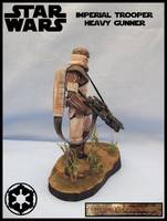Imperial Heavy Weapons Trooper (Star Wars) Custom Diorama / Playset