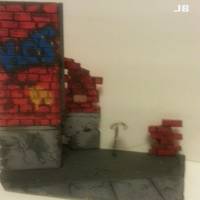 Terry Street Diorama (Fatal Fury) Custom Diorama / Playset