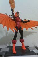 Q&a , Miss "a"  (the Arsonist) (Realm Universe) Custom Action Figure