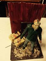 Friday the 13th Barn Diorama (Friday the 13th) Custom Diorama / Playset