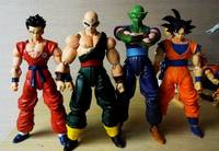 S. H. Figuarts Tien, Yamcha, Kid Buu and Battle Damaged Goku (Dragonball Z) Custom Action Figure