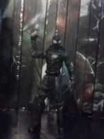 Spiderman Noir (Marvel Universe) Custom Action Figure