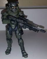 Spartan Linda (Halo) Custom Action Figure