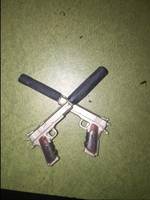 Hitman Agent 47 Custom Silverballers & Custom Suitcase (Hitman) Custom Other