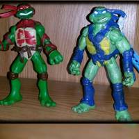 Leonardo and Raphael (Teenage Mutant Ninja Turtles) Custom Action Figure
