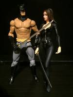 Dueling Batman & Talia Al Ghul (Batman) Custom Action Figure