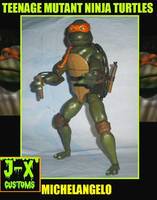 MichelAngelo (Teenage Mutant Ninja Turtles) Custom Action Figure