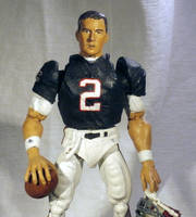Matt Ryan Falcons QB Black Jersey Removable Helmet (NFL) Custom Action Figure