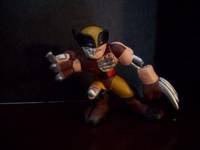 Battle Damaged Wolverine (Super Hero Squad) Custom Miniature / Figurine