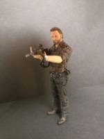 Rick Grimes (AMC Seasons 2-3) "Woodbury Assault" UPGRADED (Walking Dead) Custom Action Figure