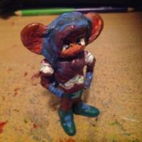 Jeopardy Mouse (Danger Mouse) Custom Miniature / Figurine