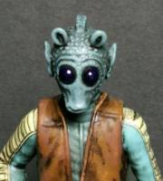 3.75" POTF2 GREEDO Hand Repaint (Star Wars) Custom Action Figure