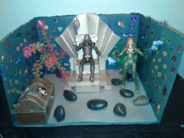 Aquaman: Atlantis 2.0 (DC Universe) Custom Diorama / Playset