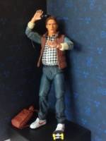 NECA Marty McFly Back to the Future 1985 figure (Back to the Future) Custom Action Figure