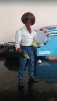 Deadpool Bob Ross costume (Movie Version) (Marvel Legends) Custom Action Figure