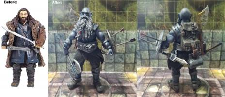 Gort the Mad - Duergar Fighter (Dungeons and Dragons) Custom Action Figure