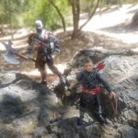 Kratos & Atreus (God of War) Custom Action Figure